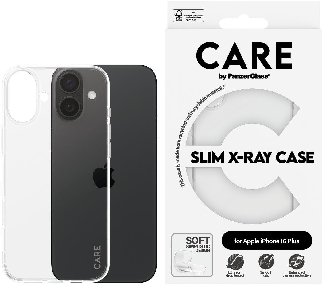 PanzerGlass CARE kryt Apple iPhone 16 Plus Slim X-Ray