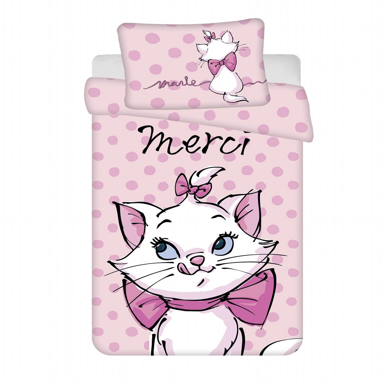 Jerry Fabrics Disney Marie Cat Merci dieťa 100 × 135, 60 × 40 cm