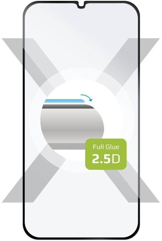 FIXED FullGlue-Cover na Samsung Galaxy M34 5G čierne