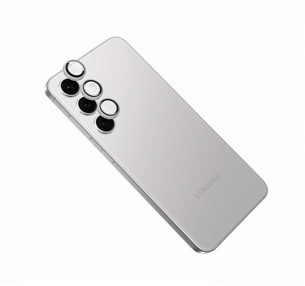 FIXED Camera Glass na Samsung Galaxy S24 strieborné
