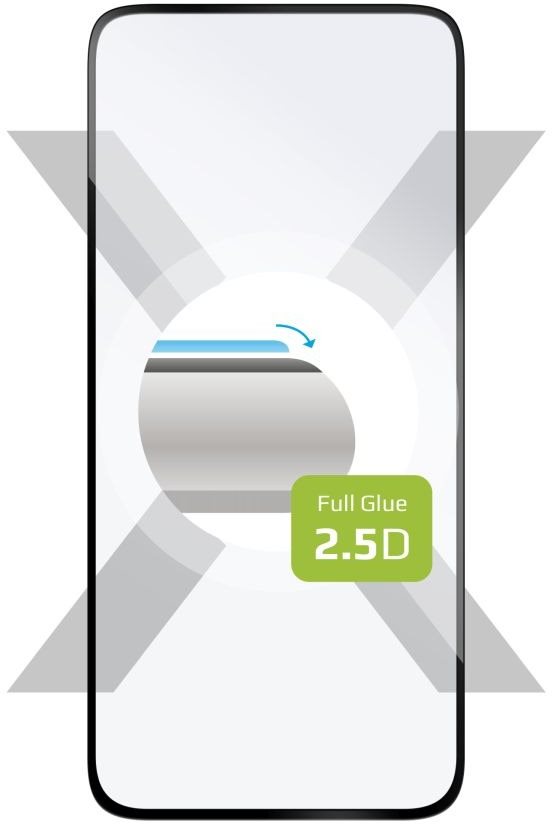 FIXED FullGlue-Cover na Google Pixel 8a čierne