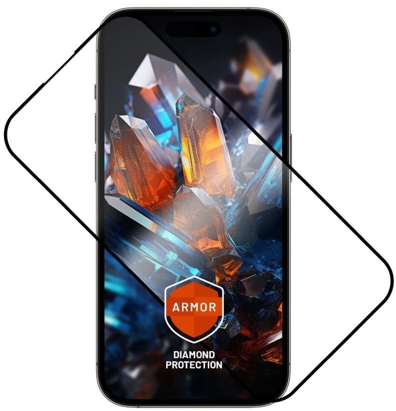 FIXED Armor s AR vrstvou a Anti-dust aplikátorom pre Apple iPhone15 Plus/iPhone16 Plus čierne