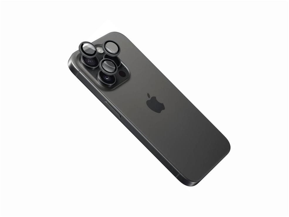 FIXED Camera Glass pre Apple iPhone 16 Pro/16 Pro Max čierne