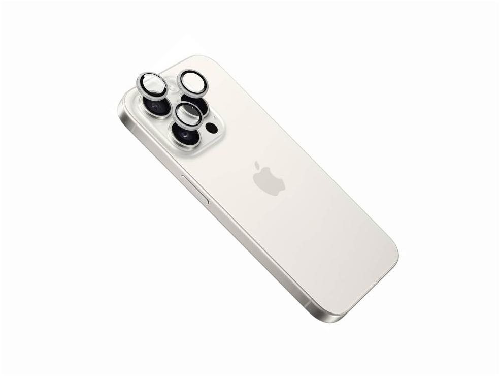 FIXED Camera Glass pre Apple iPhone 16 Pro/16 Pro Max biely titán