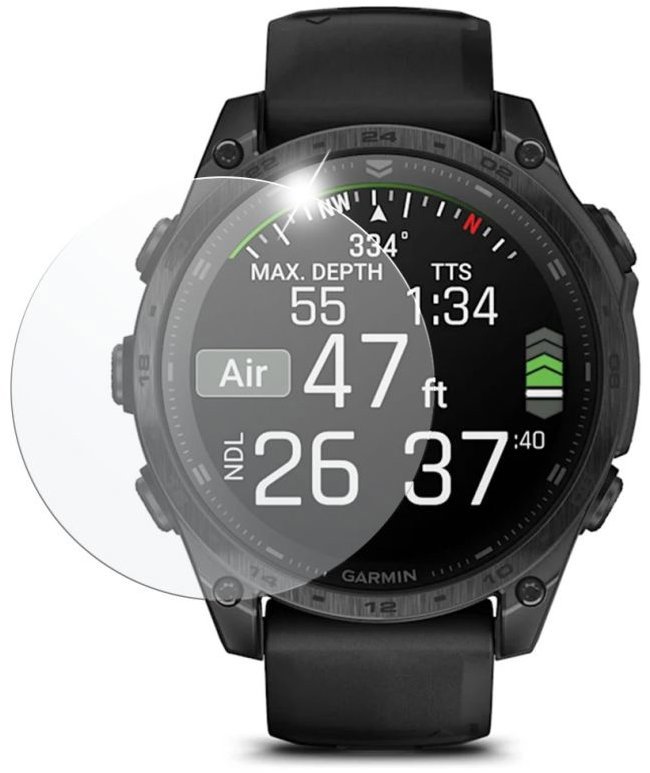 FIXED na Garmin Tactix 8 47 mm 2 ks v balení číre