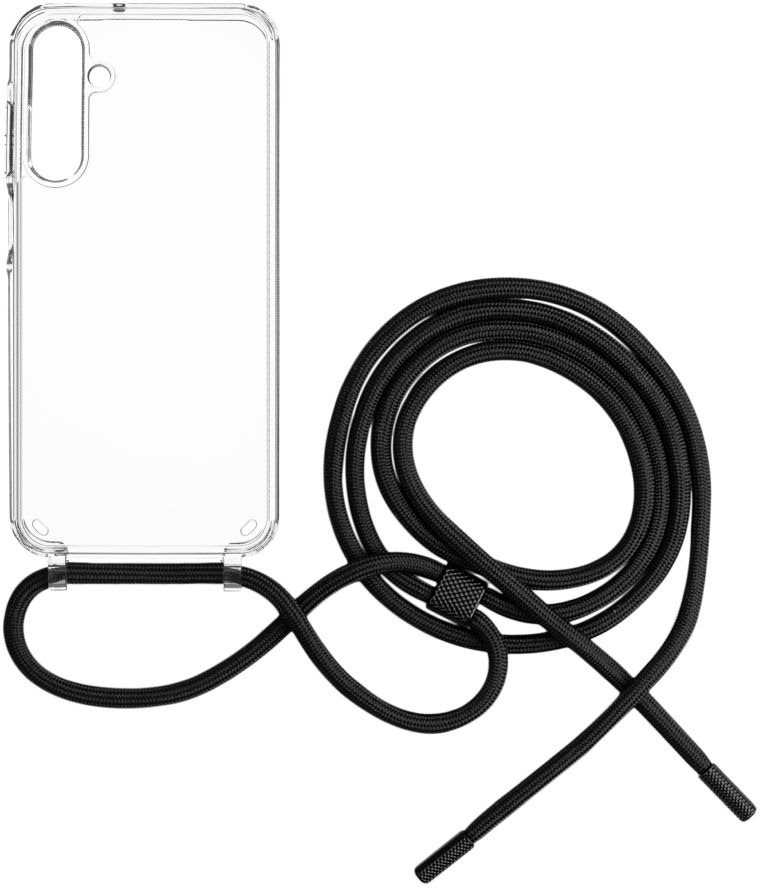 FIXED Pure Neck s čiernou šnúrkou na krk na Samsung Galaxy A25 5G