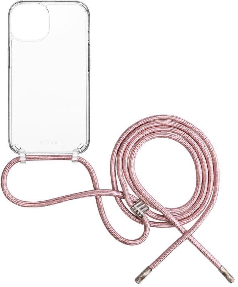FIXED Pure Neck s ružovou šnúrkou na krk na Samsung Galaxy S25