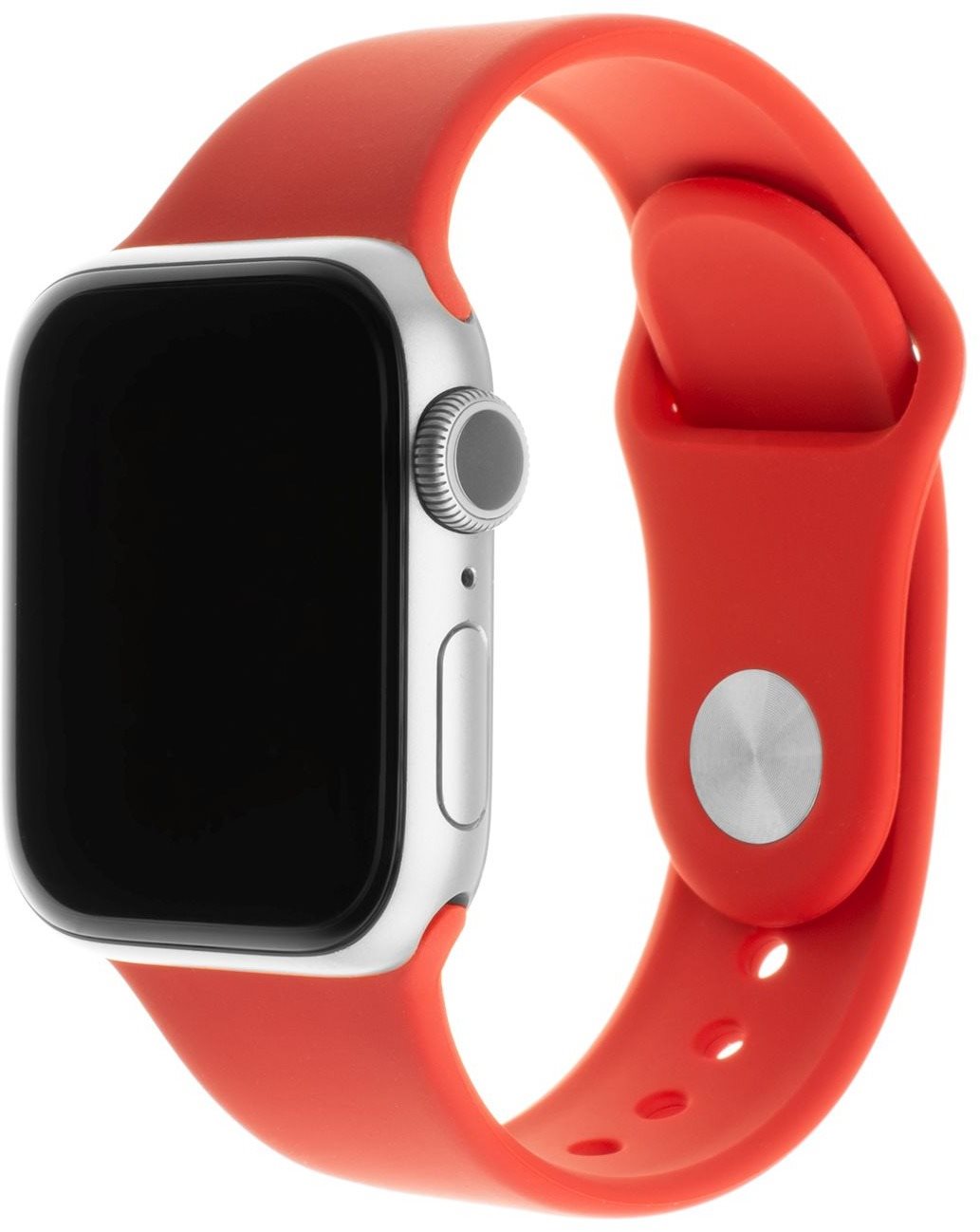 FIXED Silicone Strap SET pre Apple Watch 42/44/45/Ultra 49mm červený