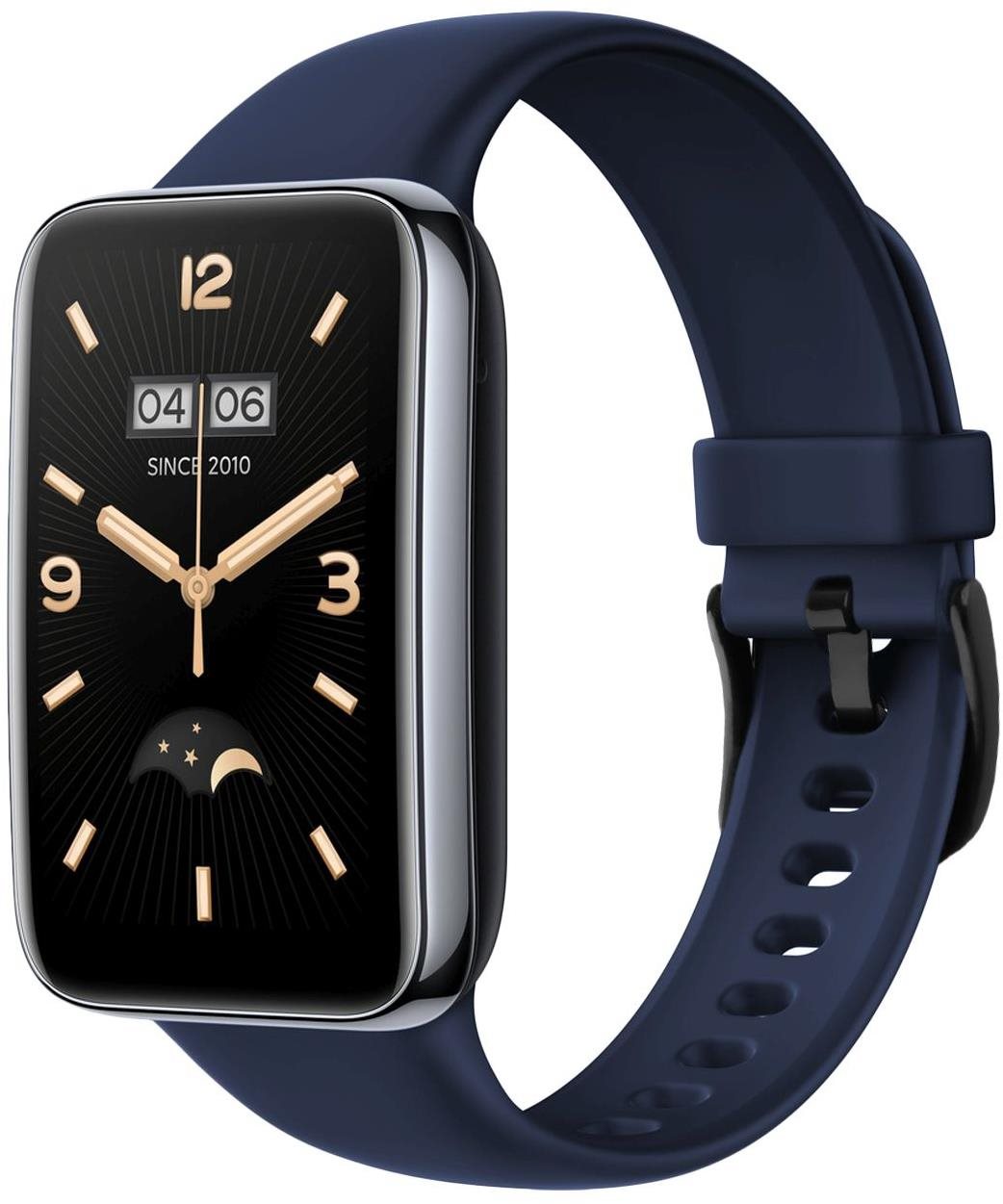 FIXED Silicone Strap pre Xiaomi Mi Smart Band 7 Pro modrý