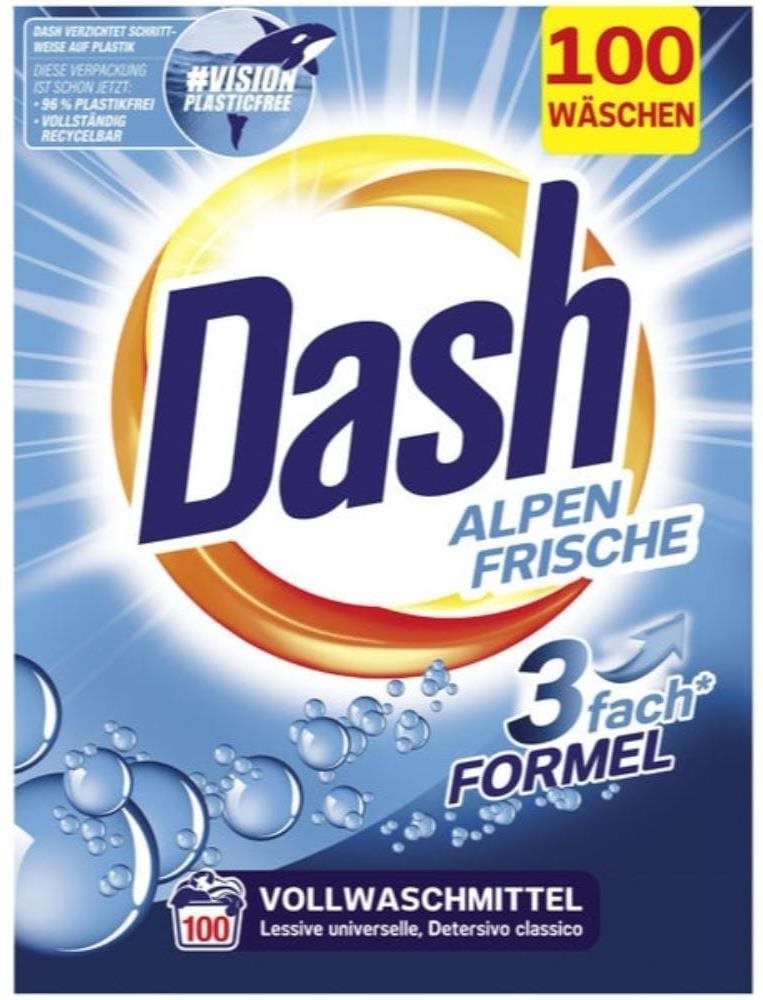 DASH, prací prášok Universal, 6 kg (100 praní)