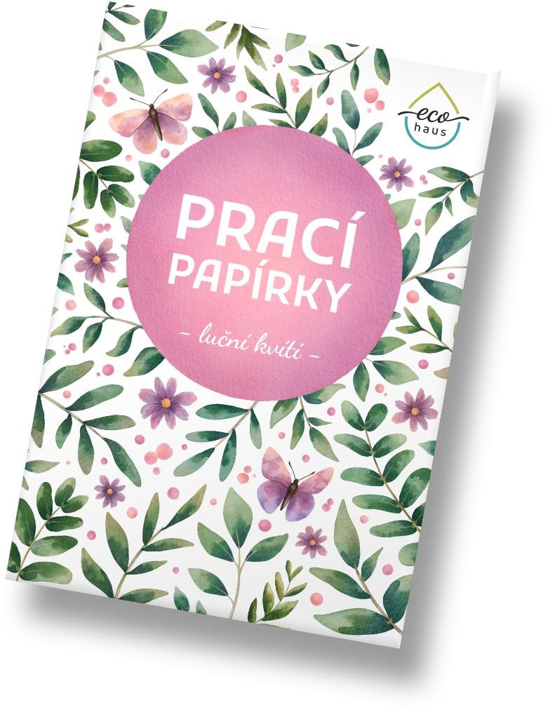 EcoHaus pracie papieriky lúčne kvety 5 ks