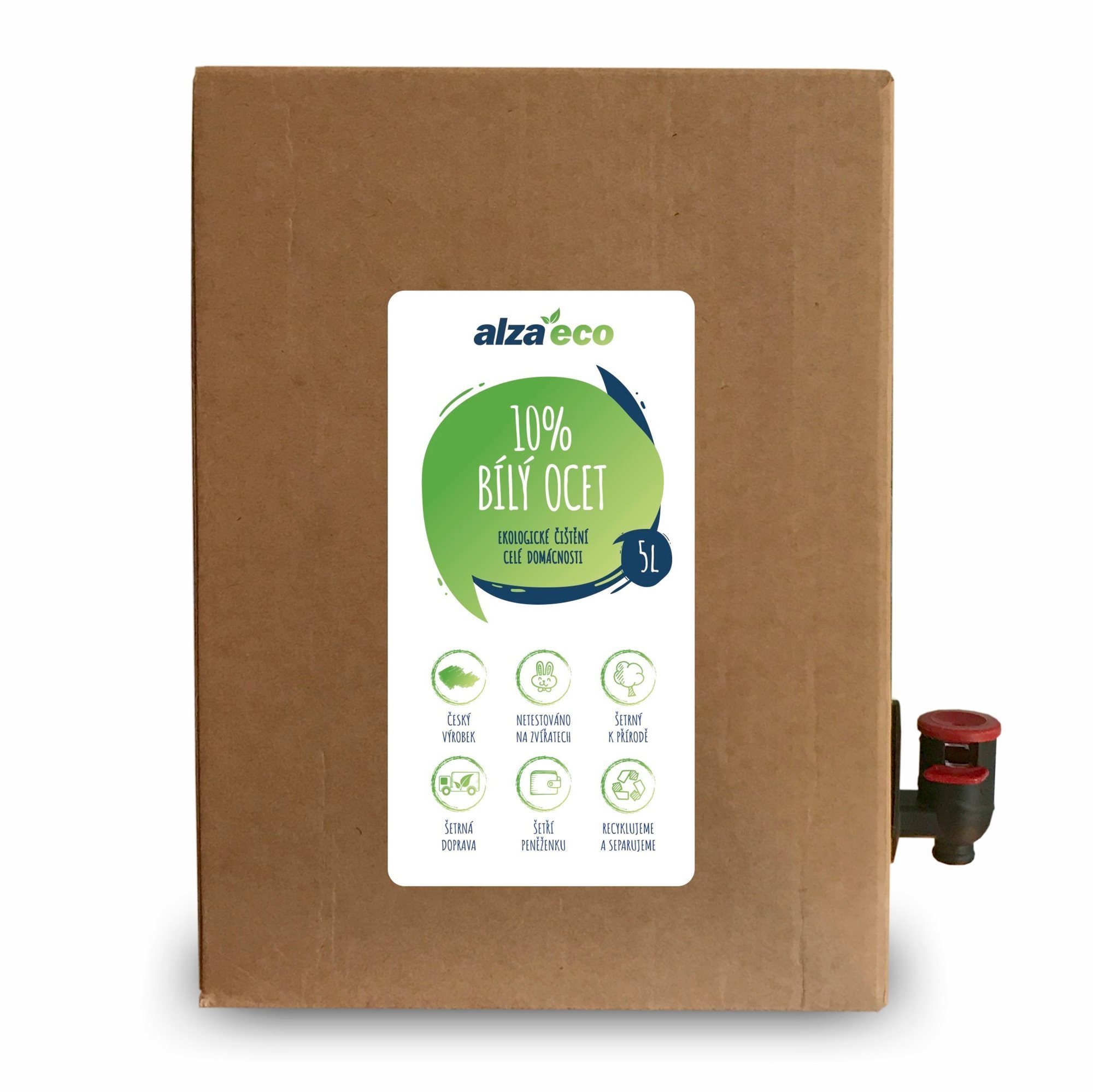 AlzaEco biely ocot 10 % 5 l
