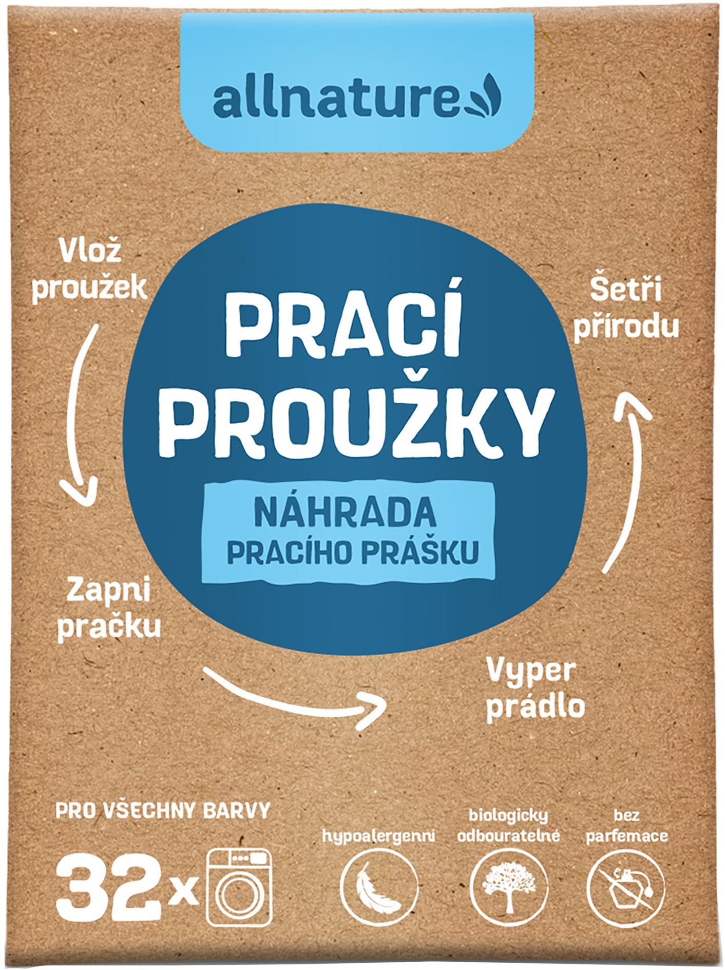 ALLNATURE Pracie prúžky 16 ks (32 praní)