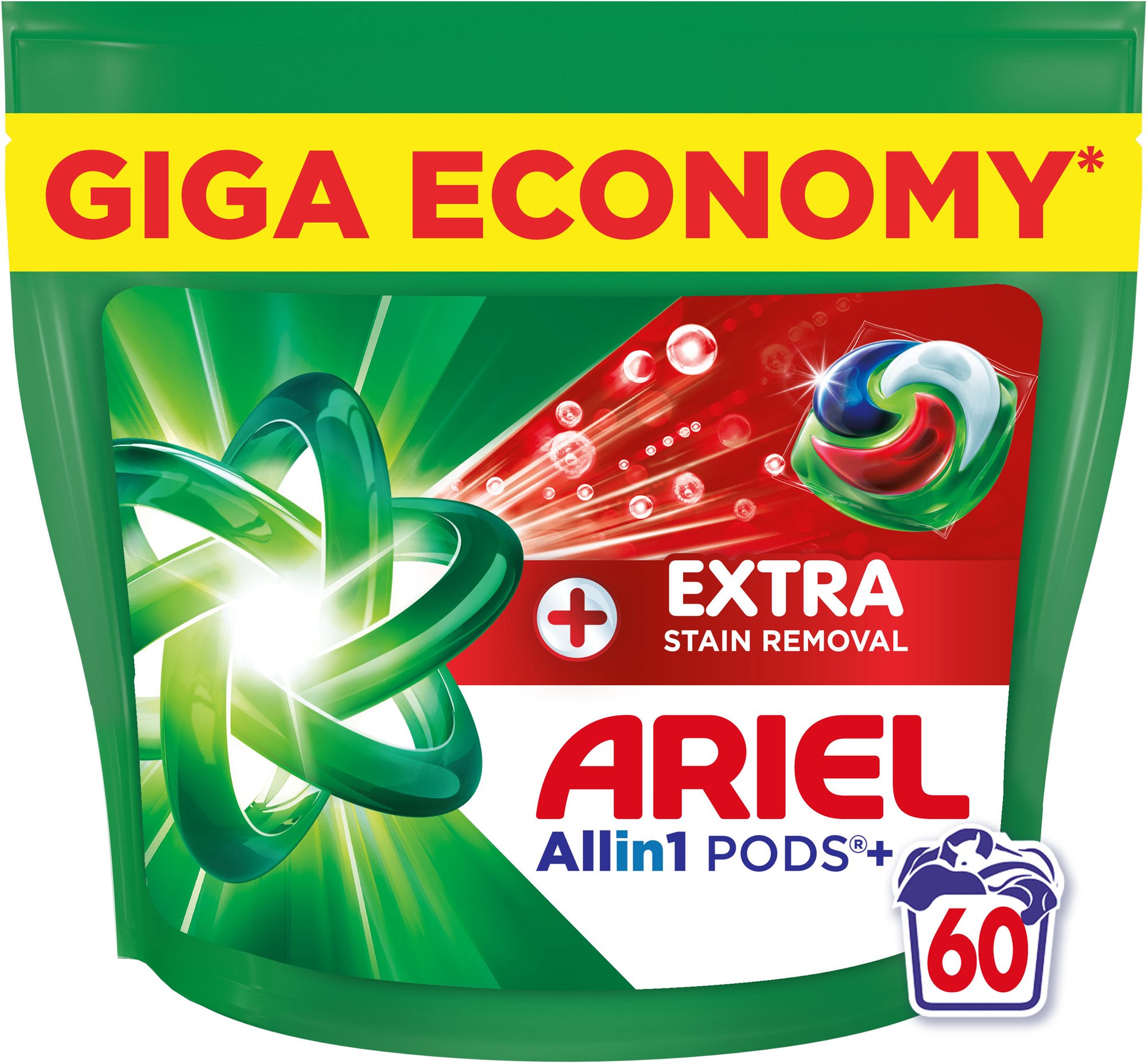 ARIEL Extra Clean All in 1 + 60 ks