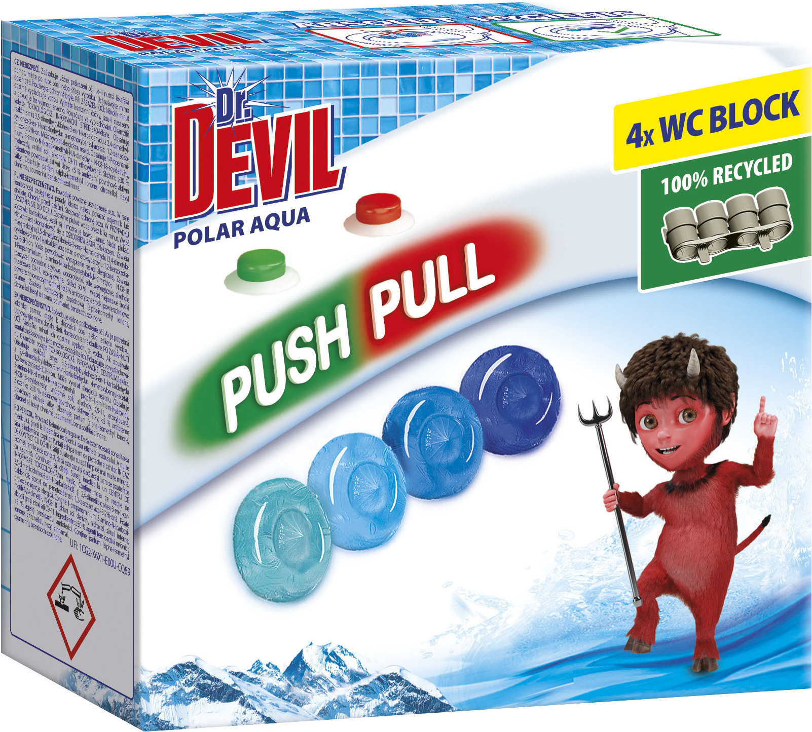 Dr. DEVIL Polar Aqua 4× 20 g