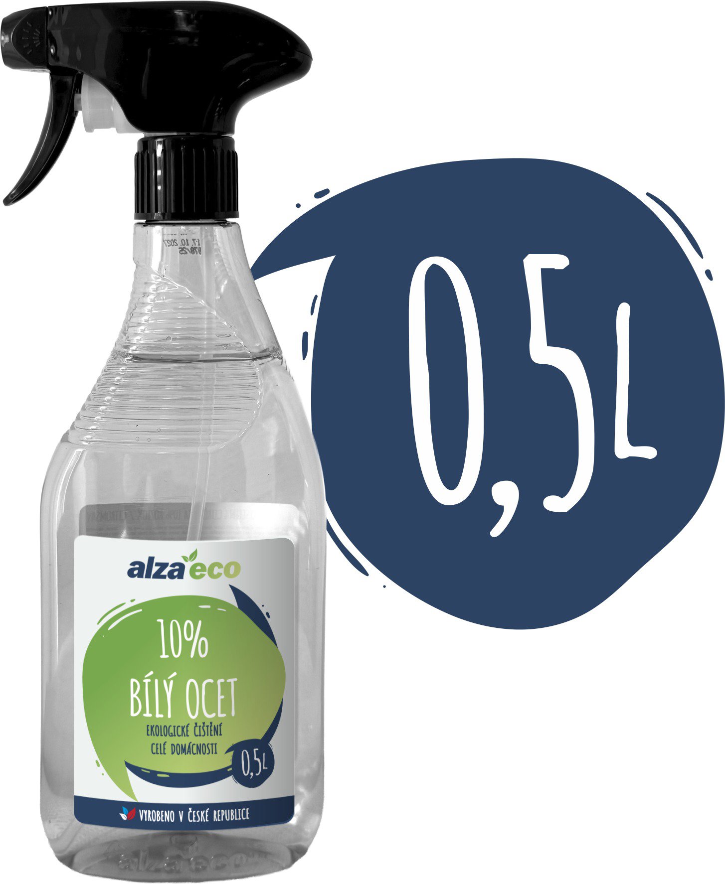AlzaEco biely ocot 10 % 500 ml