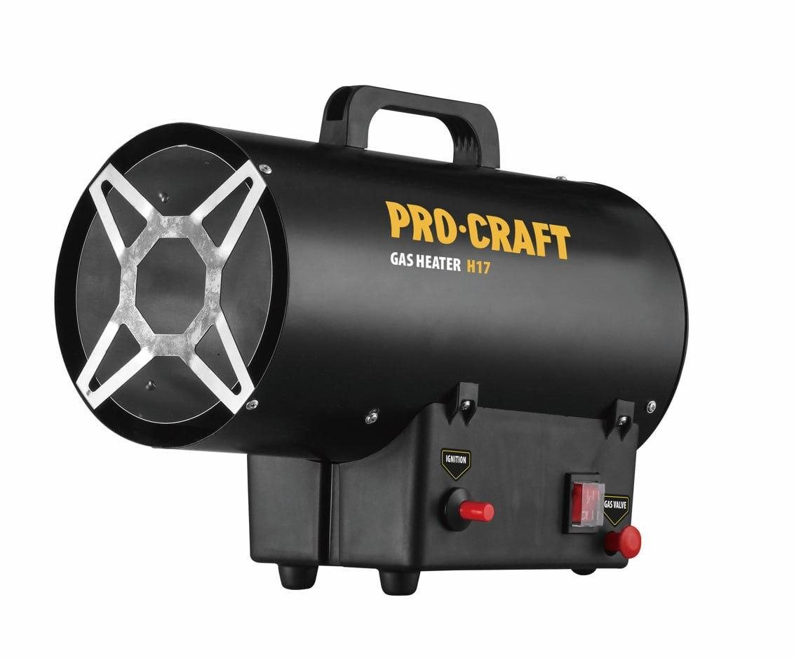 PROCRAFT Plynový teplovzdušný ohrievač H17