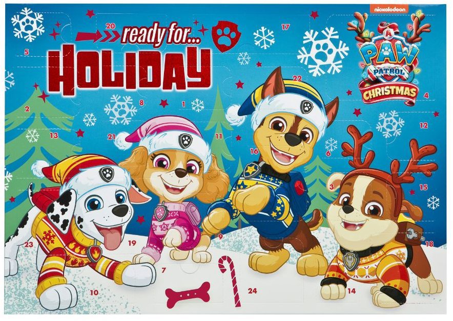 KARTON P+P Kreatívny adventný kalendár Paw Patrol