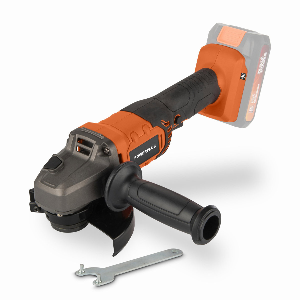 POWERPLUS Uhlová brúska AKU 20V 125 mm POWDPO5000 (bez AKU)