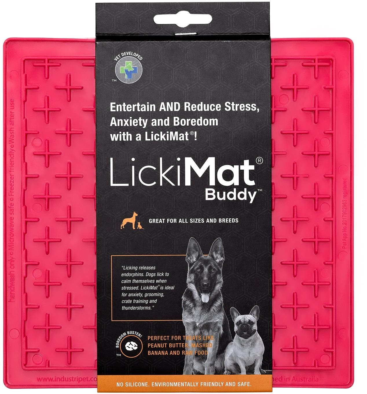 LickiMat Buddy lízacia podložka ružová