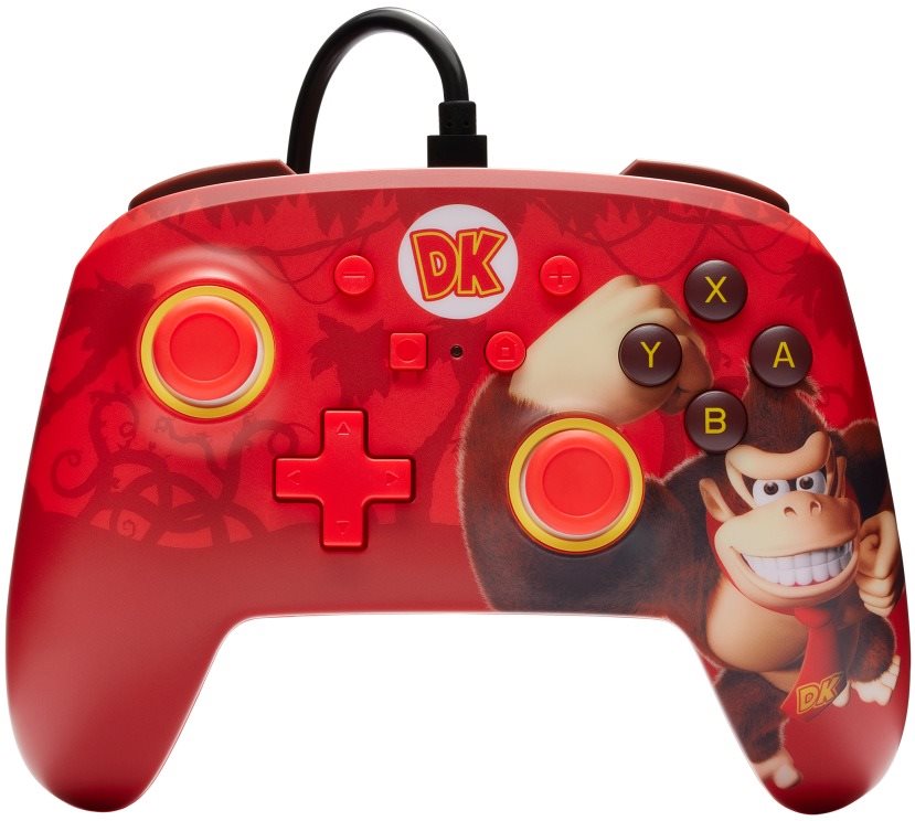 PowerA Enhanced Wired Controller for Nintendo Switch – Donkey Kong Flex