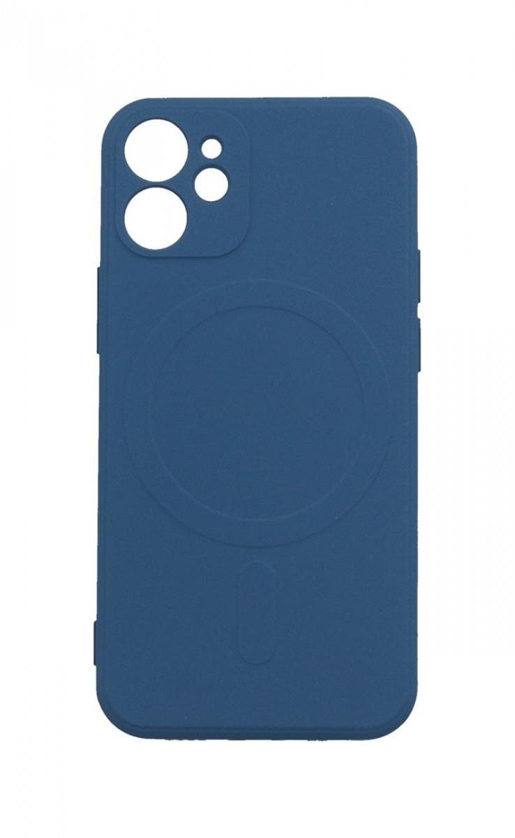 TopQ Kryt iPhone 12 Mini s MagSafe tmavo modrý 84989