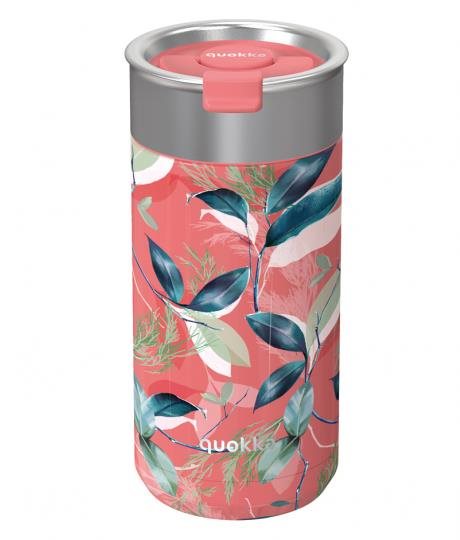 Quokka Termohrnček so sitkom Boost 400 ml exotic pink