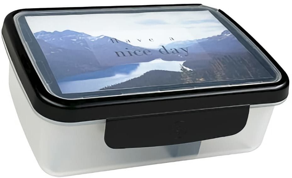 ZDRAVÁ FĽAŠA Zdravá desiata box UNI čierna