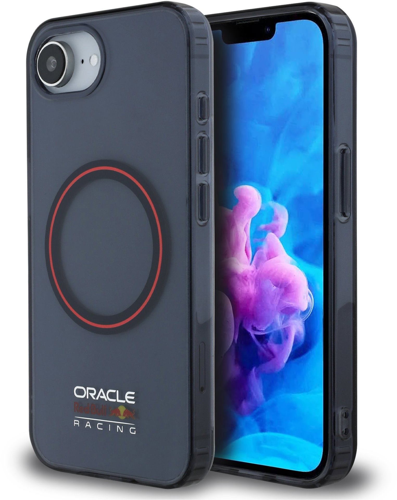 Red Bull PC/TPU Red Ring MagSafe Zadný Kryt pre iPhone 16e Navy