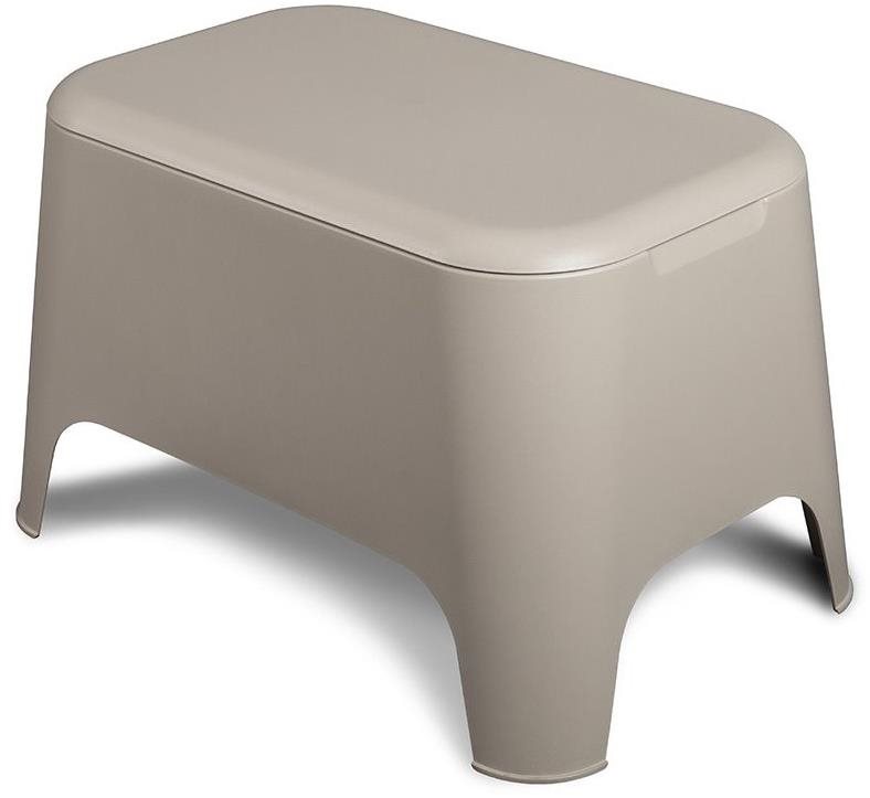 TOOMAX Záhradný stôl + box PETRA, taupe – sivý