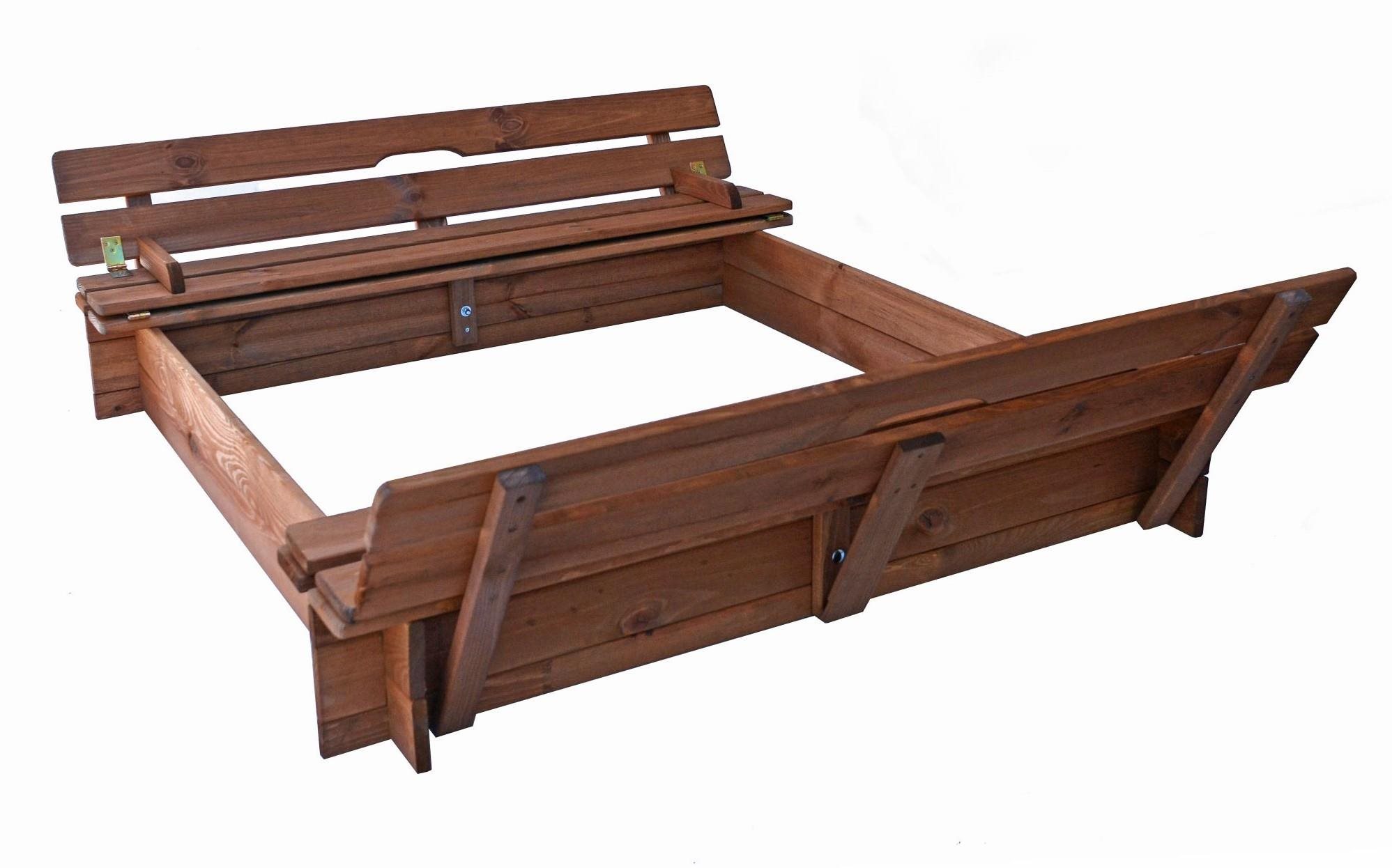 ROJAPLAST Pieskovisko s lavičkami