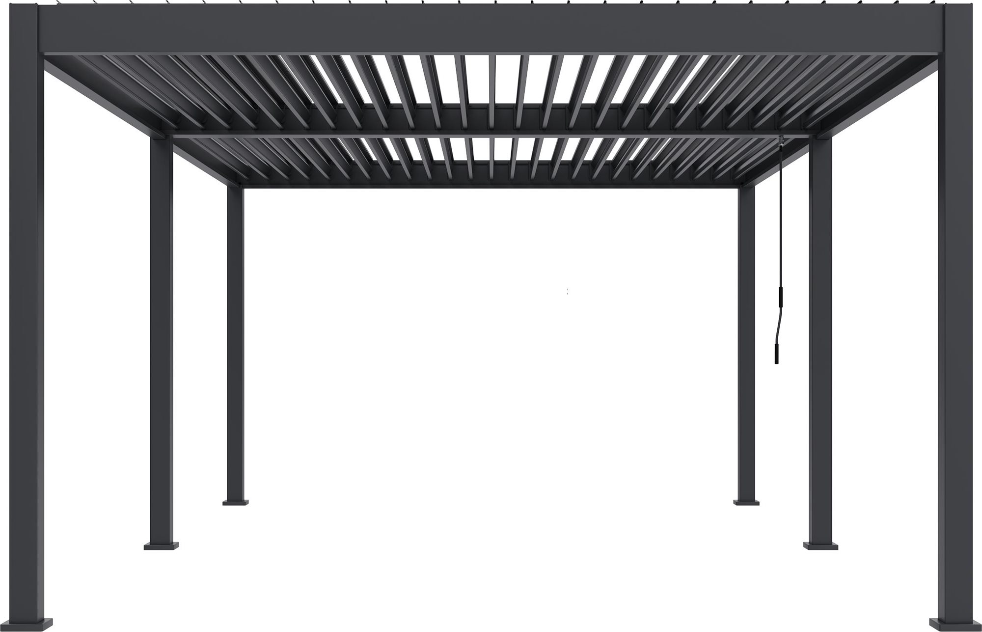 ROJAPLAST Pergola bioklimatická INTRO DUO 6 × 4 m, hliník