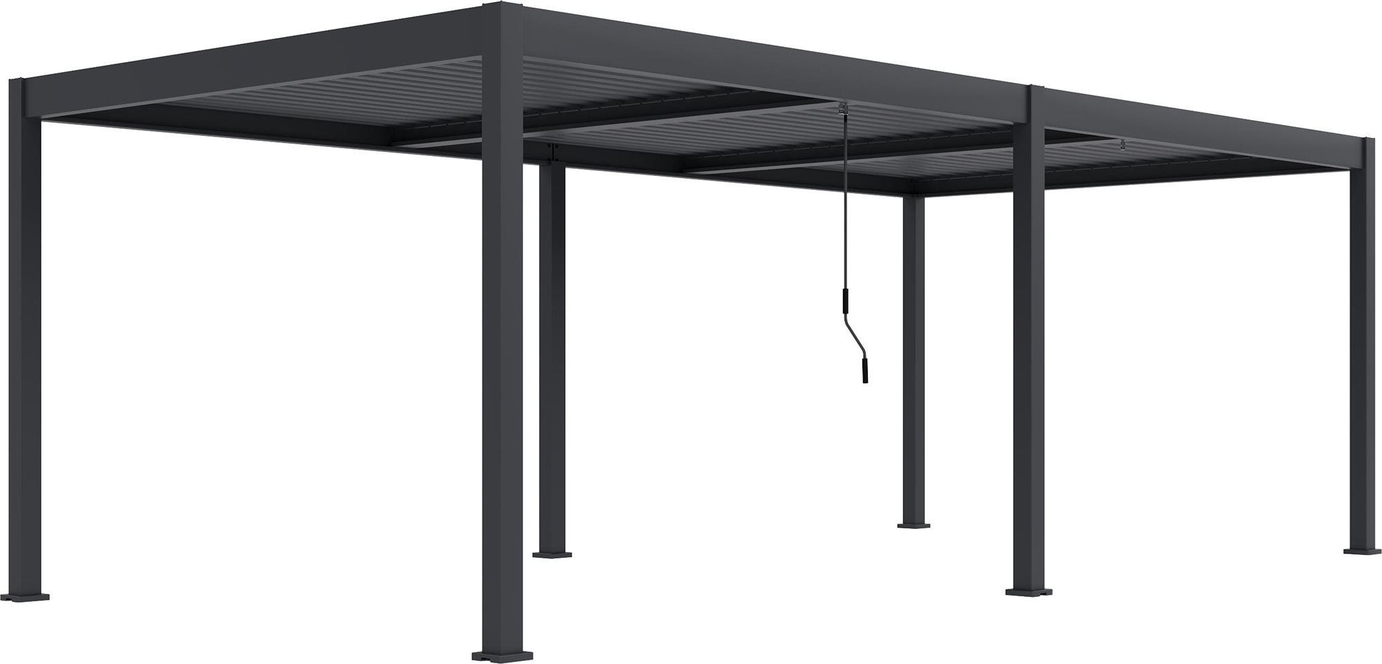 ROJAPLAST Pergola bioklimatická INTRO DUO 7,2 × 3,6 m, hliník