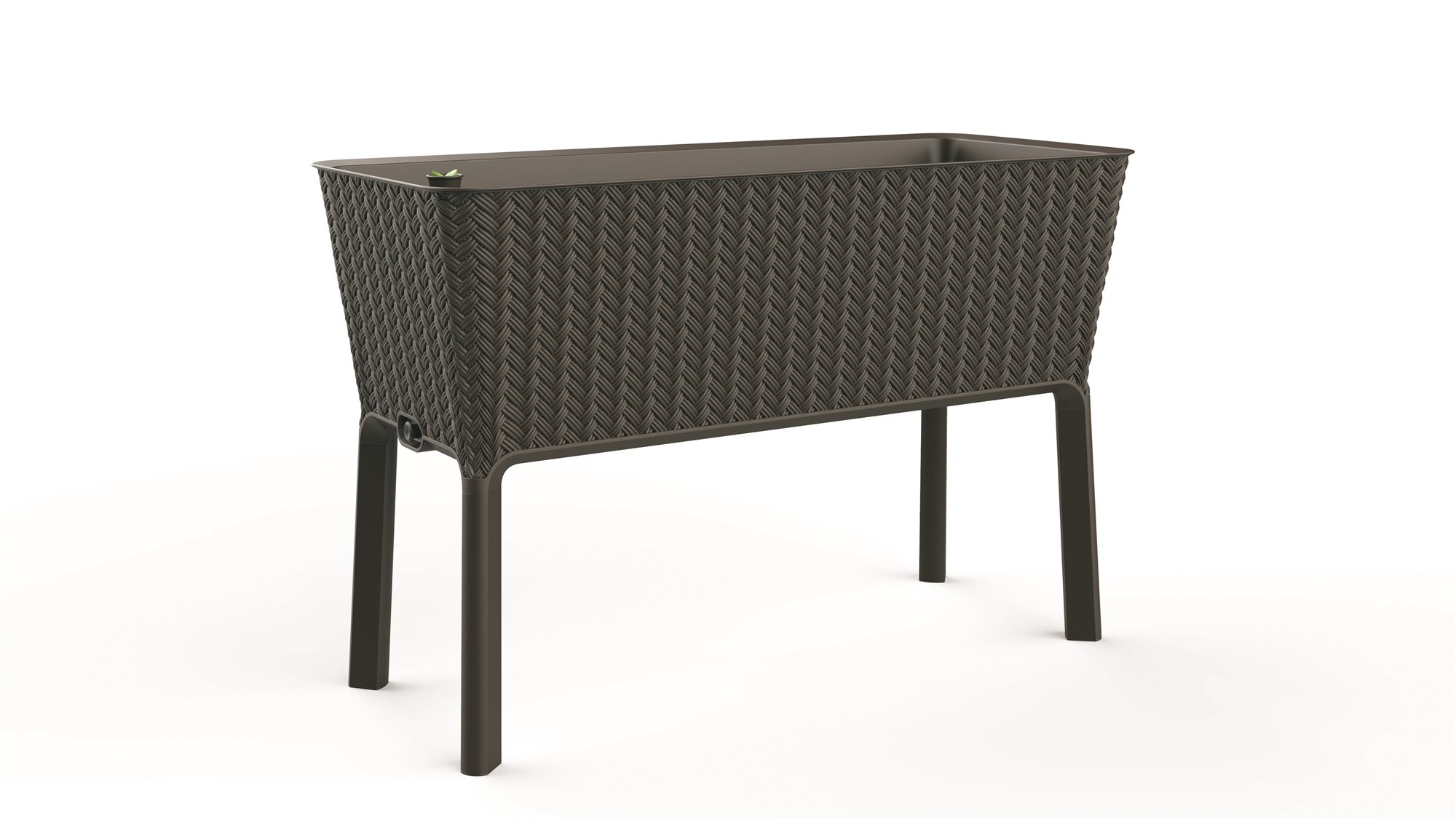 KETER Kvetináč SPLENDOR, grafit, 120 l