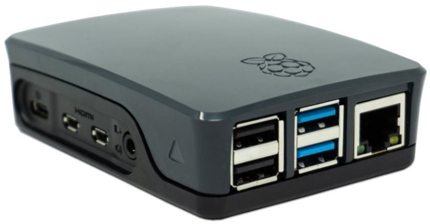 RASPBERRY Pi 4 case, čierne