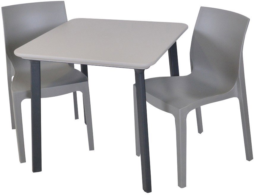 ROJAPLAST Set záhradného nábytku ITALIA BALCONY záhradný stôl 1 + 2 záhradné stoličky EMMA