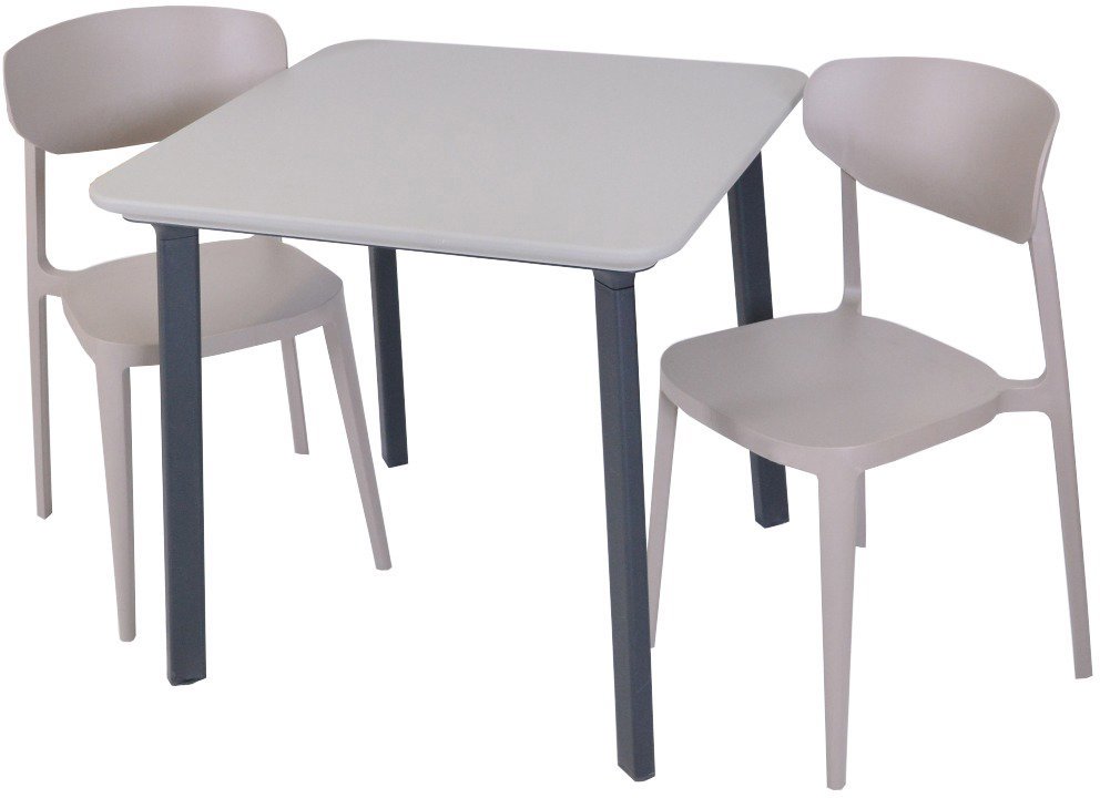 ROJAPLAST Set záhradného nábytku ITALIA BALCONY záhradný stôl 1 + 2 záhradné stoličky MARE