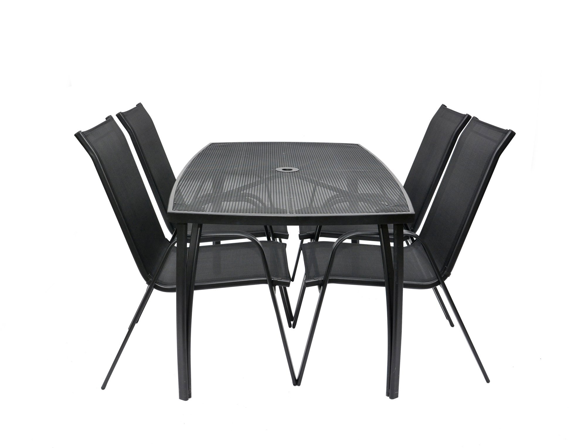 ROJAPLAST Set záhradného nábytku ZWMT-24 záhradný stôl 1 + 4 záhradné stoličky XT1012C