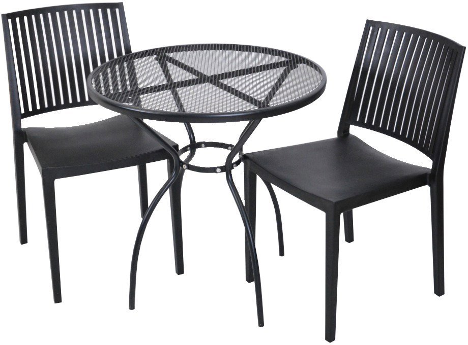 ROJAPLAST Set záhradného nábytku ZWMT-06 záhradný stôl 1 + 2 záhradné stoličky BARS