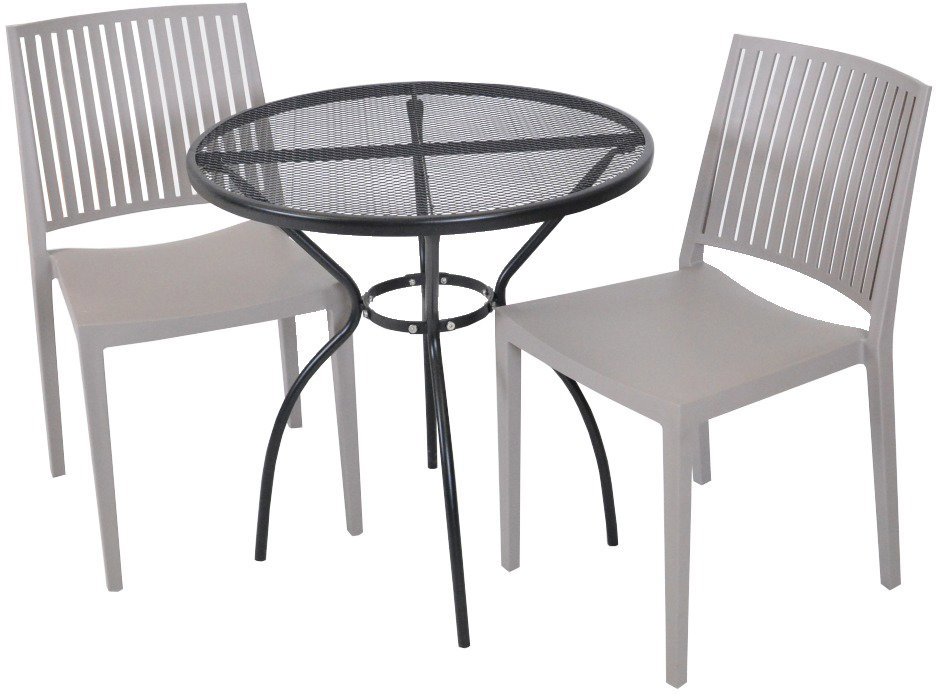 ROJAPLAST Set záhradného nábytku ZWMT-06 záhradný stôl 1 + 2 záhradné stoličky BARS
