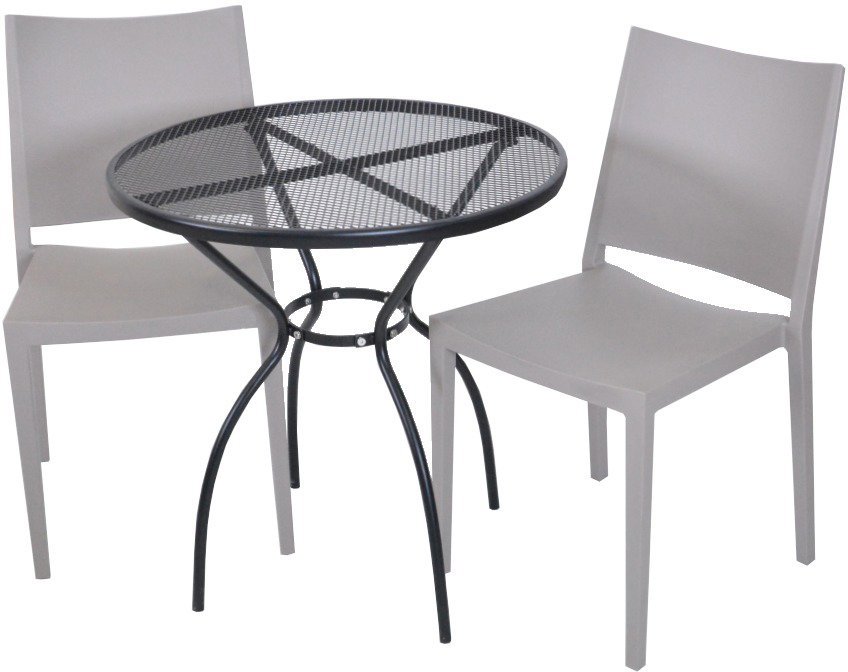 ROJAPLAST Set záhradného nábytku ZWMT-06 záhradný stôl 1 + 2 záhradné stoličky MOSK