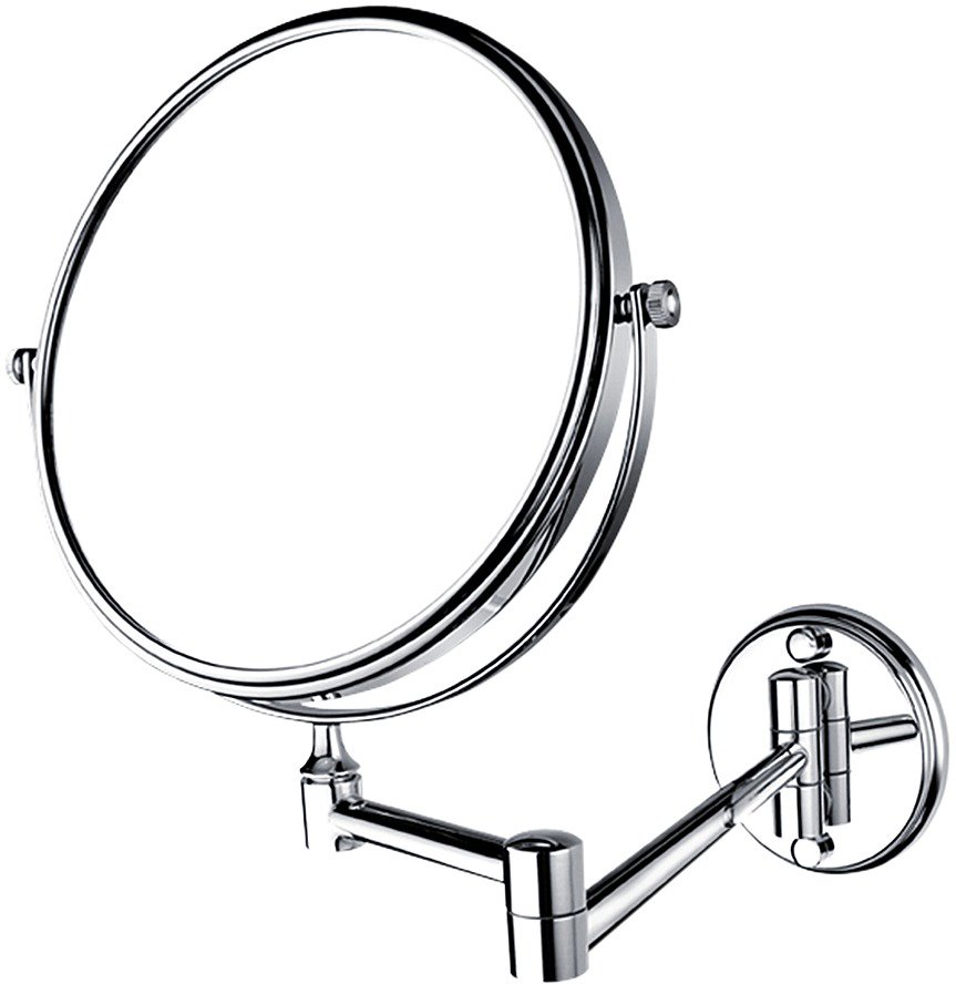 Nimco Kozmetické zrkadlo zväčšovacie okrúhle – obojstranné ZR-8992B-26