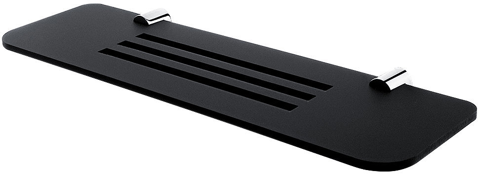 Nimco Polica do kúpeľne a sprchy 40 cm – plexisklo kov Nava NA-X340