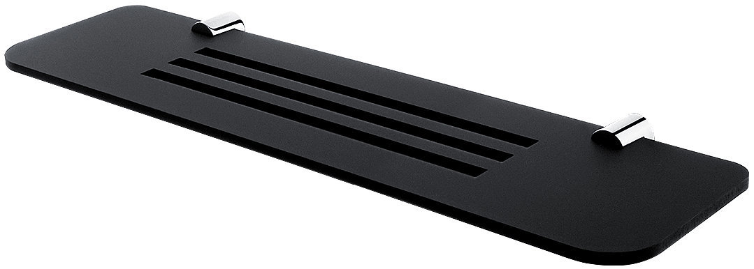 Nimco Polica do kúpeľne a sprchy 50 cm – plexisklo kov Nava NA-X350