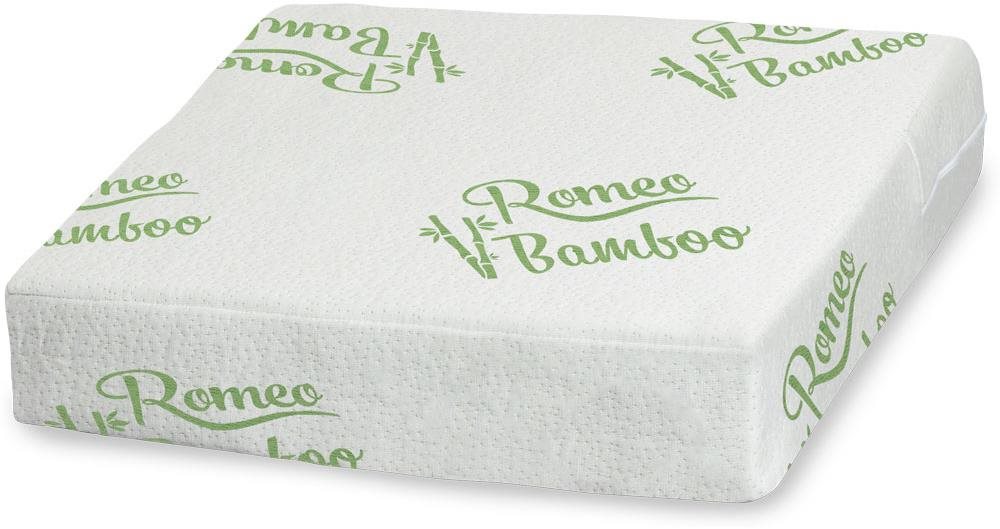 Romeo Memory Bamboo zvyšujúci podsedák 45 × 45 × 10 cm