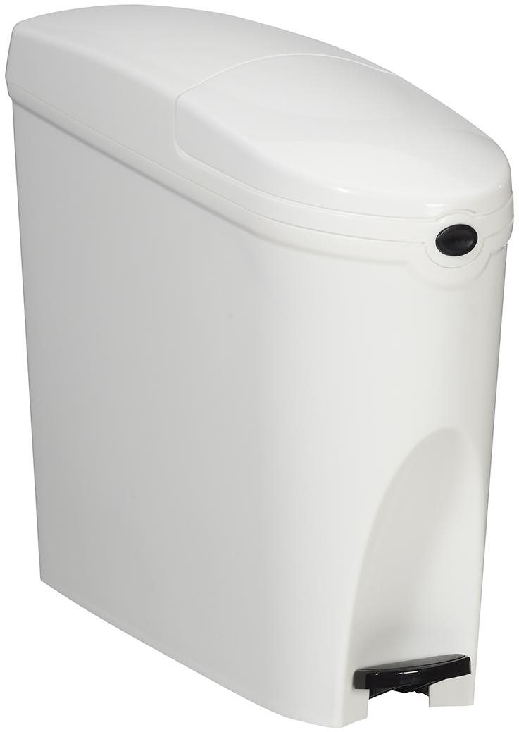 Rossignol SAS Femina, pedálový pre dámske WC, 20 l, biely