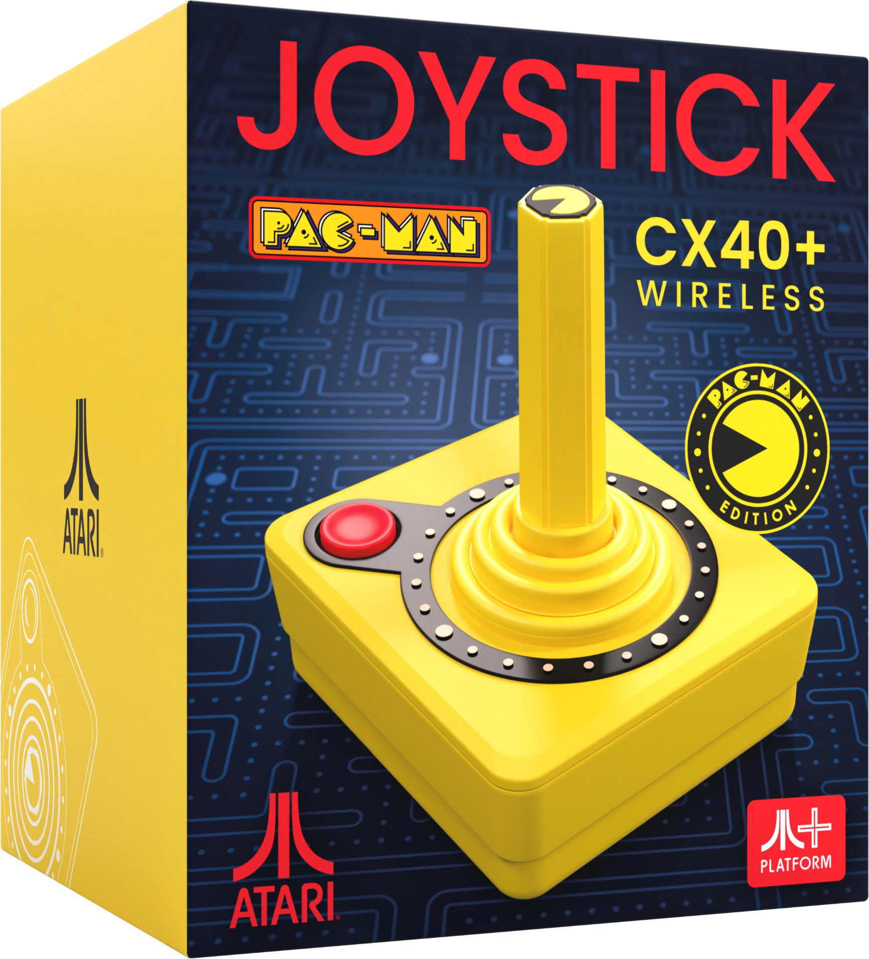 Atari Pack-Man: CX40+ Wireless Joystick – Pac-Man – ovládač