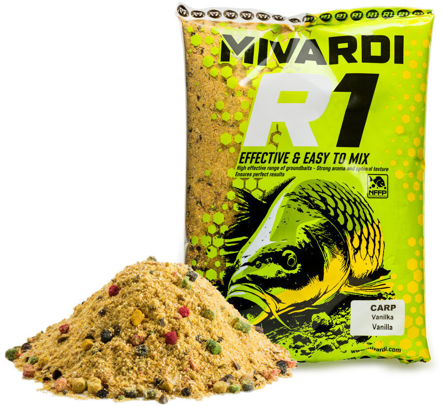 Mivardi Vnadiaca zmes R1 CARP Vanilka 950 g