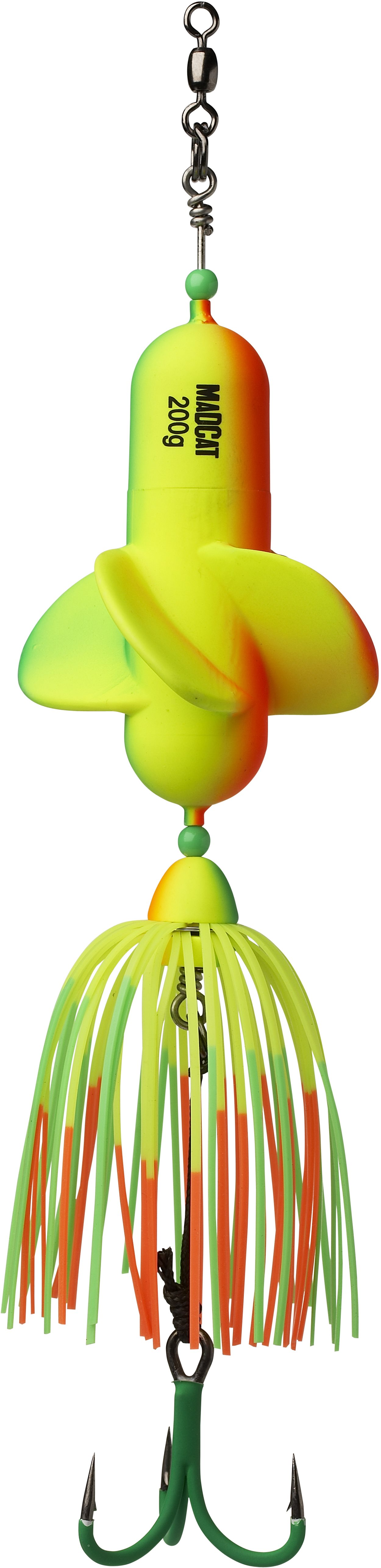 MADCAT A-Static Propeller Teaser 150 g Veľkosť 3/0 Firetiger UV