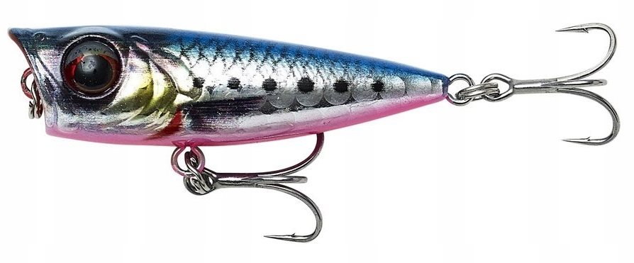 Savage Gear 3D Minnow Popper 4,3 cm 4 g F Pink Belly Sardine PHP